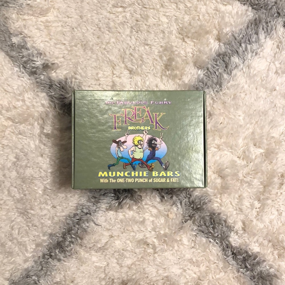 RARE Freak Brother Munch Bars Candy Box